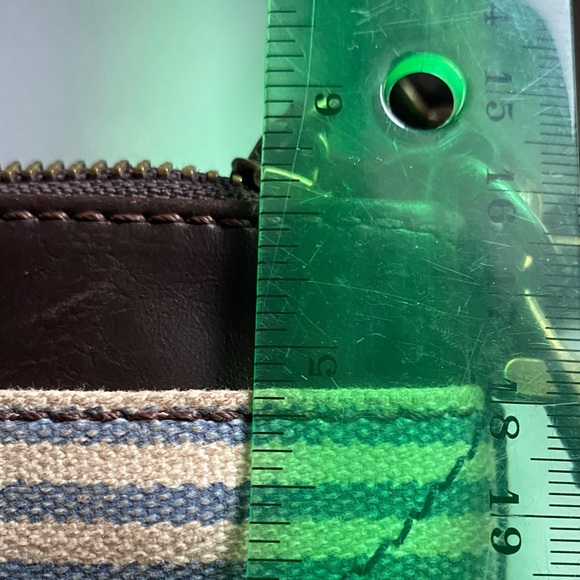 Chala Nautical Anchor Crossbody Bag - Blue and Brown GUC - Picture 8 of 8